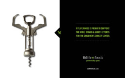 Fitlife Foods cork screw with muscles