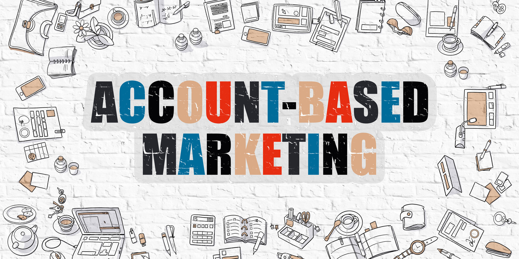 account based marketing tactics cartoons