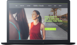 Fitlife desktop mock up women running on bayshore