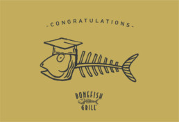 Bonefish congratulations gift card mockup